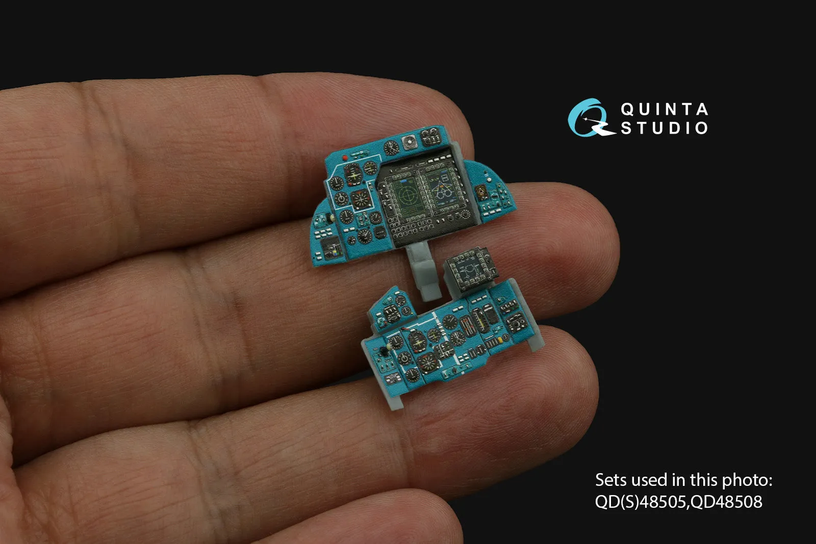 1/48 Quinta Studio MiG-31BM luminous displays for  QD48505/QDS-48505 sets (Hobby Boss) 48508