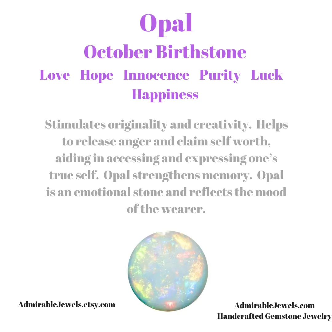 Black Opal Pendant Necklace