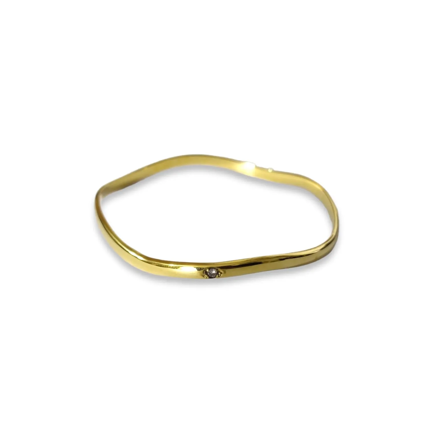 Bracelet Zircon Wave