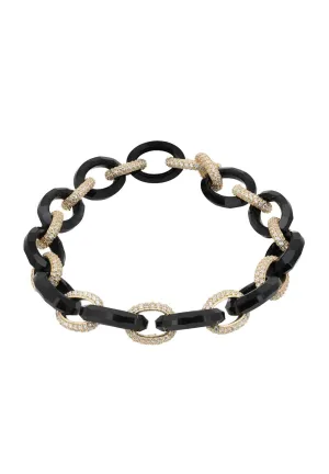 Cleeves Bracelet Black Gold