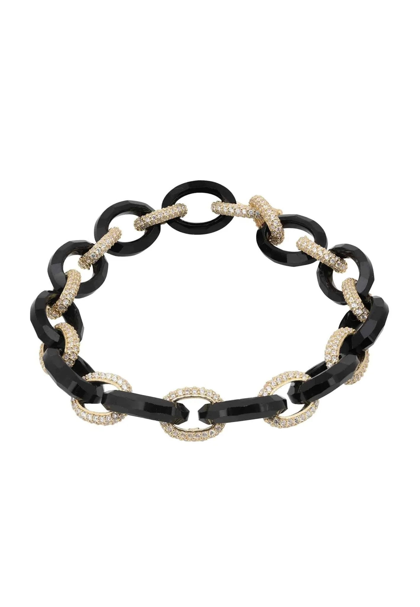 Cleeves Bracelet Black Gold