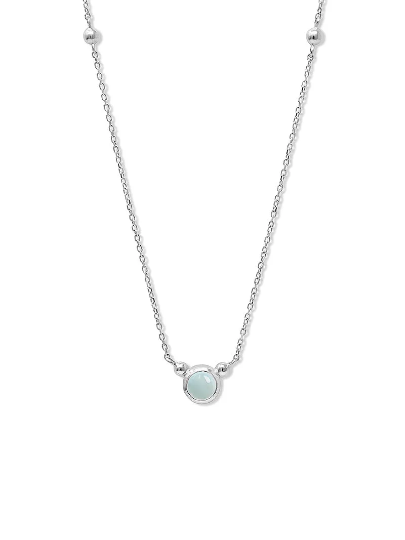 Dew Drop Bonheur Birthstone Necklace