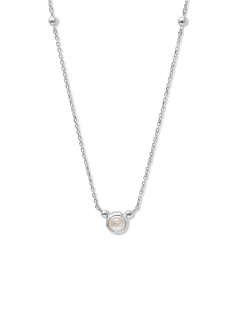 Dew Drop Bonheur Birthstone Necklace