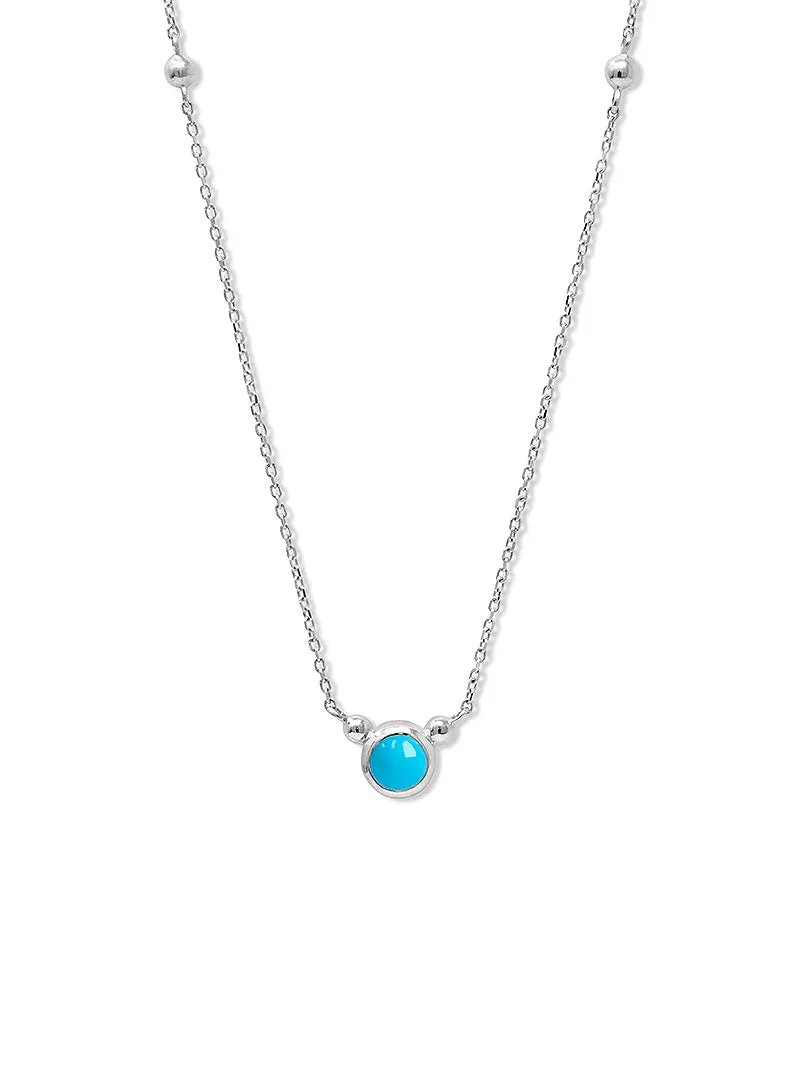 Dew Drop Bonheur Birthstone Necklace
