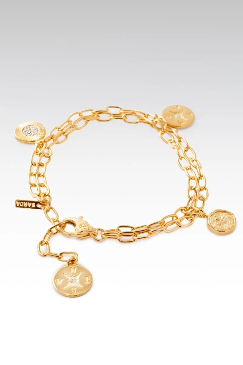 Direct My Path Bracelet™ in White Zircon