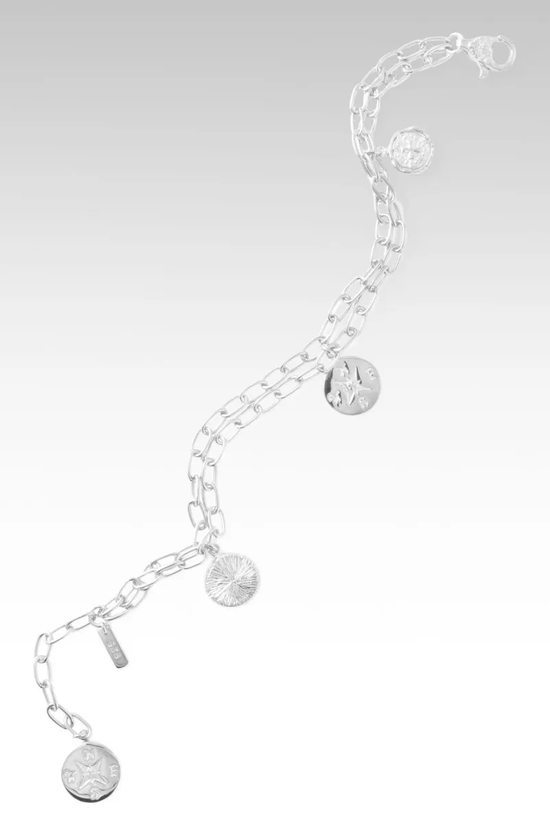 Direct My Path Bracelet™ in White Zircon