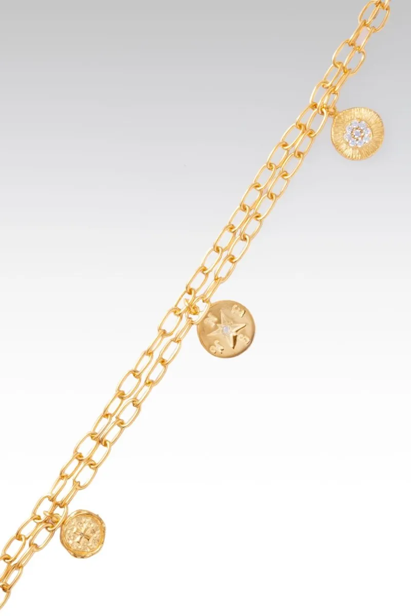 Direct My Path Bracelet™ in White Zircon