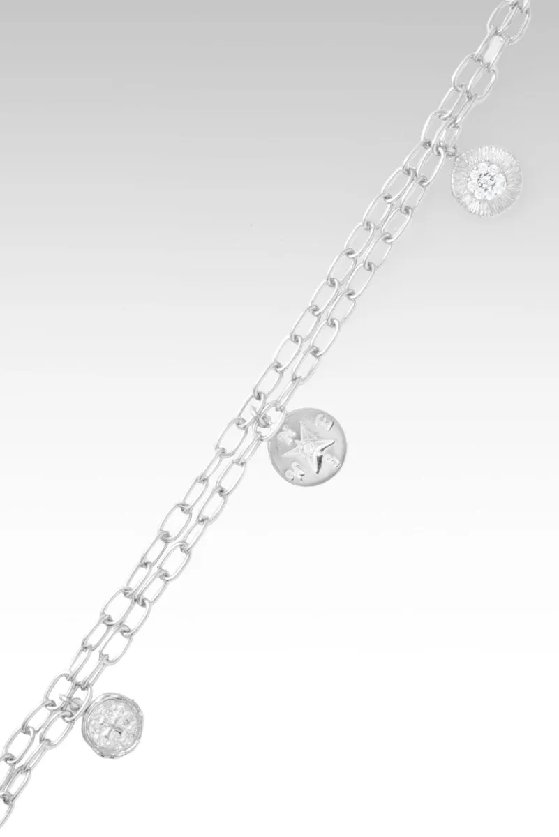 Direct My Path Bracelet™ in White Zircon