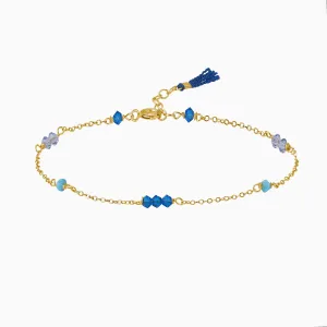 FRIDA TASSEL BLUE