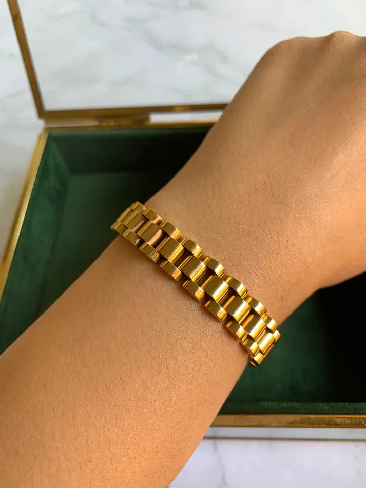 Fury Bracelet - Waterproof, 18k Gold Plated