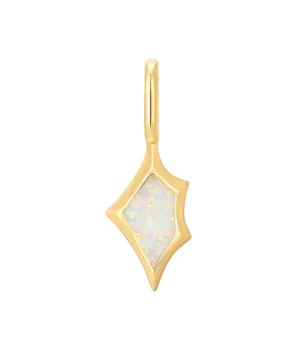 Gold Kyoto Opal Charm