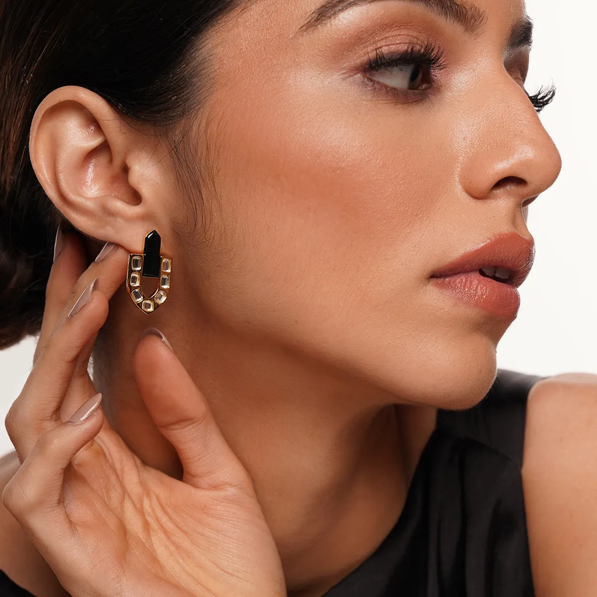 Just Jamiti Art Deco Earrings