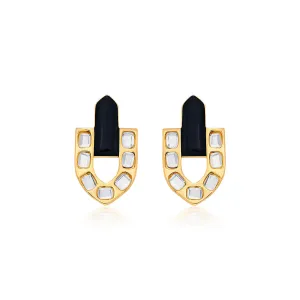 Just Jamiti Art Deco Earrings
