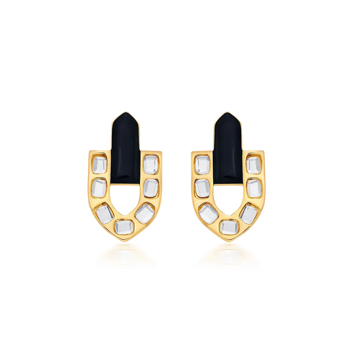 Just Jamiti Art Deco Earrings