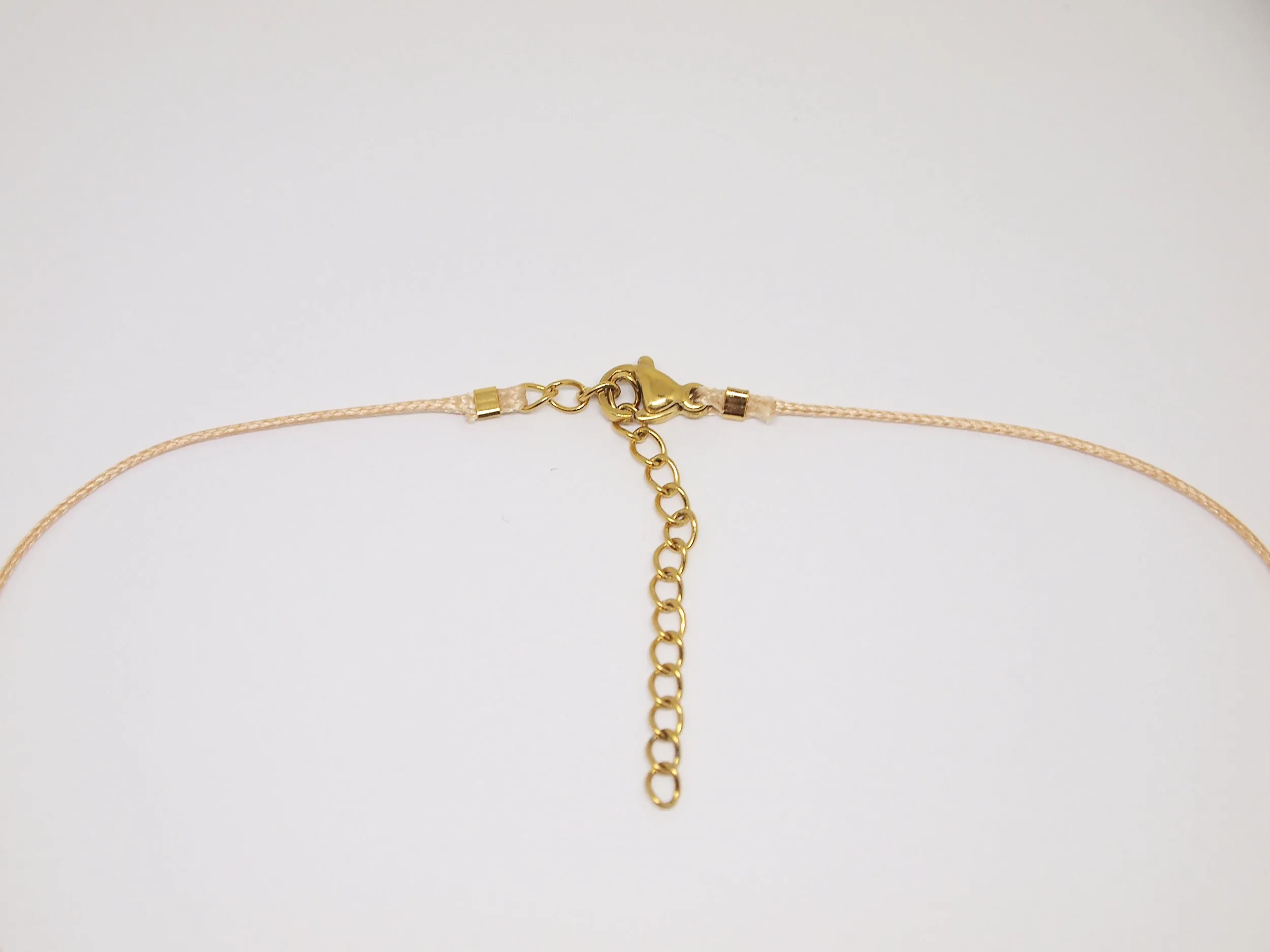 Lapis lazuli cord necklace
