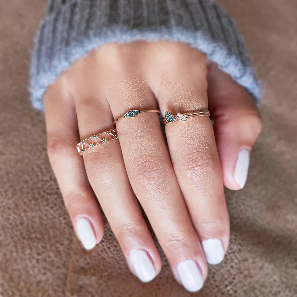 Luminous Duo Stacking Ring