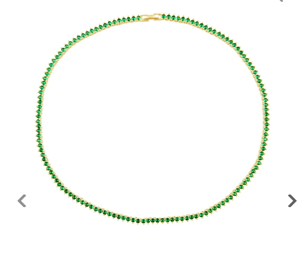 Melinda Tennis Necklace
