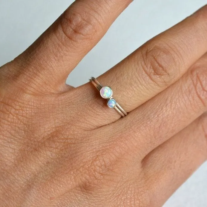 Opal Ring Set