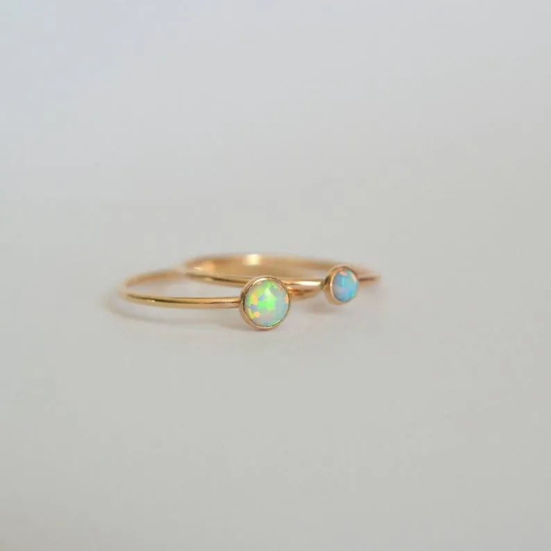 Opal Ring Set