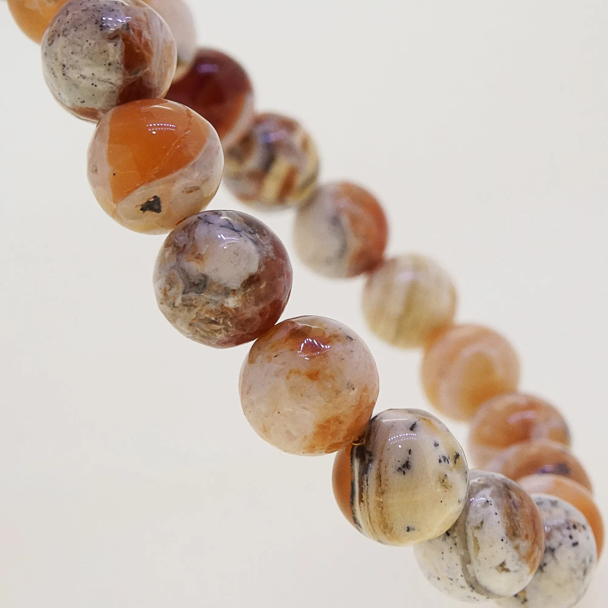 Orange Brandy Opal (African) 9.5mm