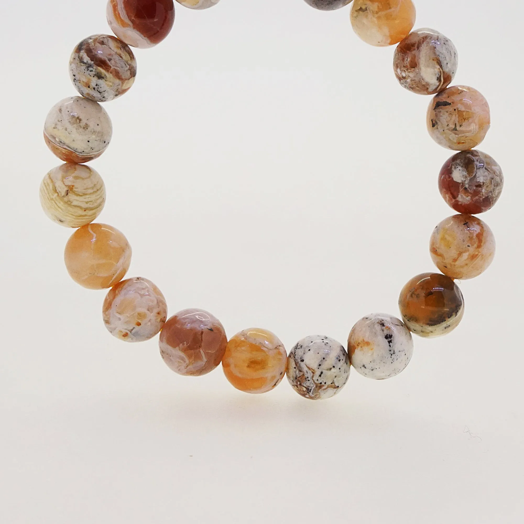 Orange Brandy Opal (African) 9.5mm