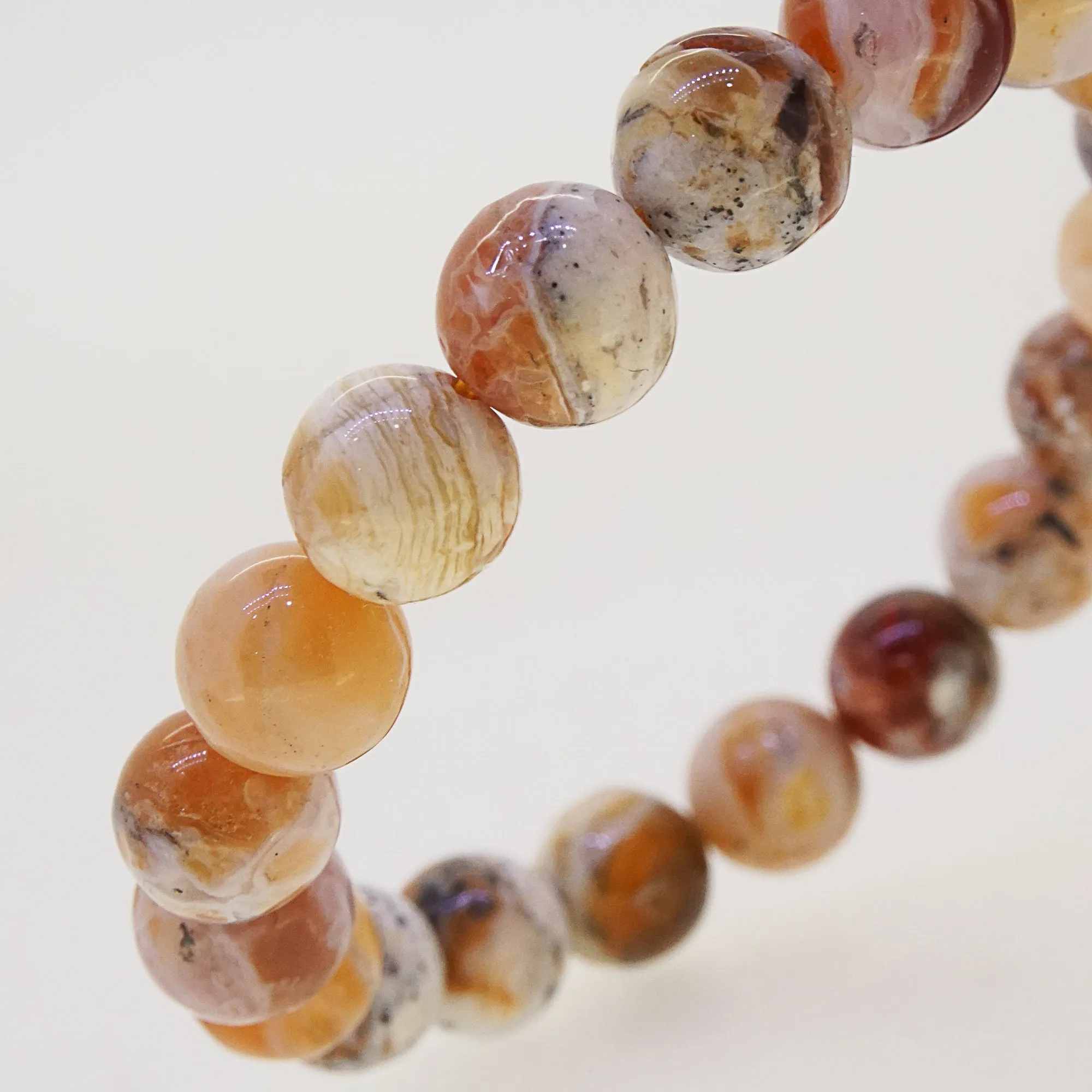 Orange Brandy Opal (African) 9.5mm