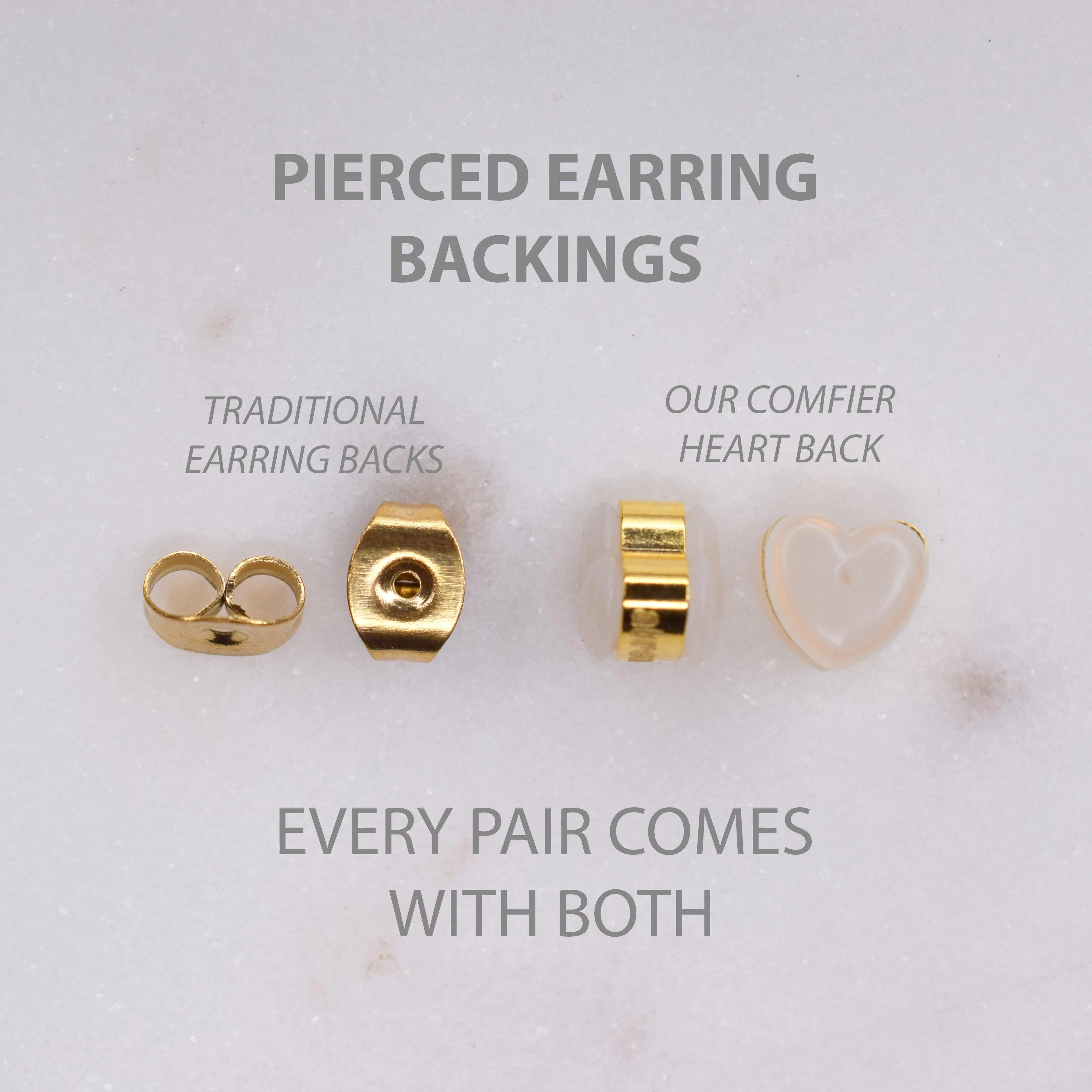 PEARL DANGLE SMALL HOOP EARRINGS IN GOLD