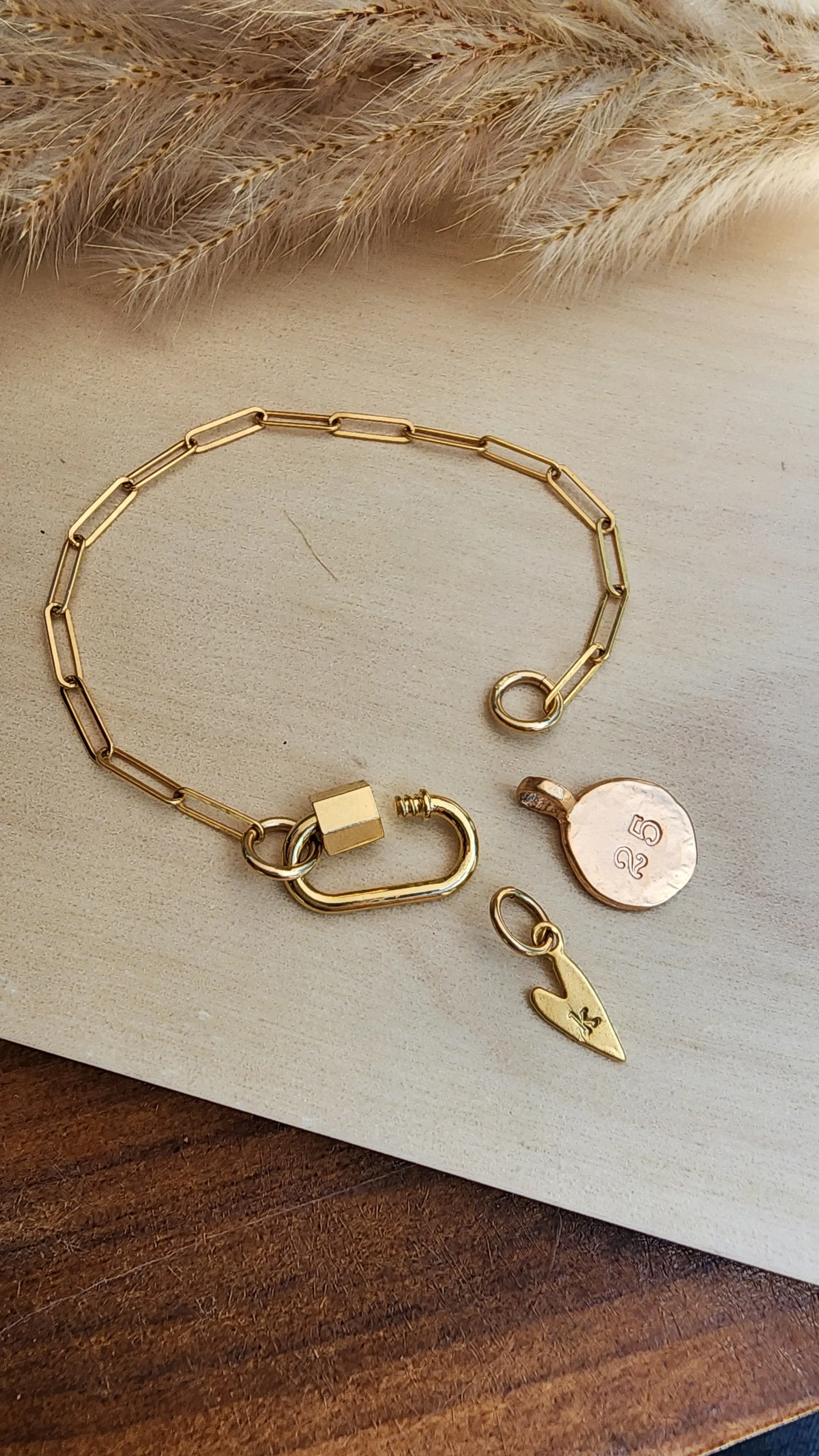 Personalized Circle Charm