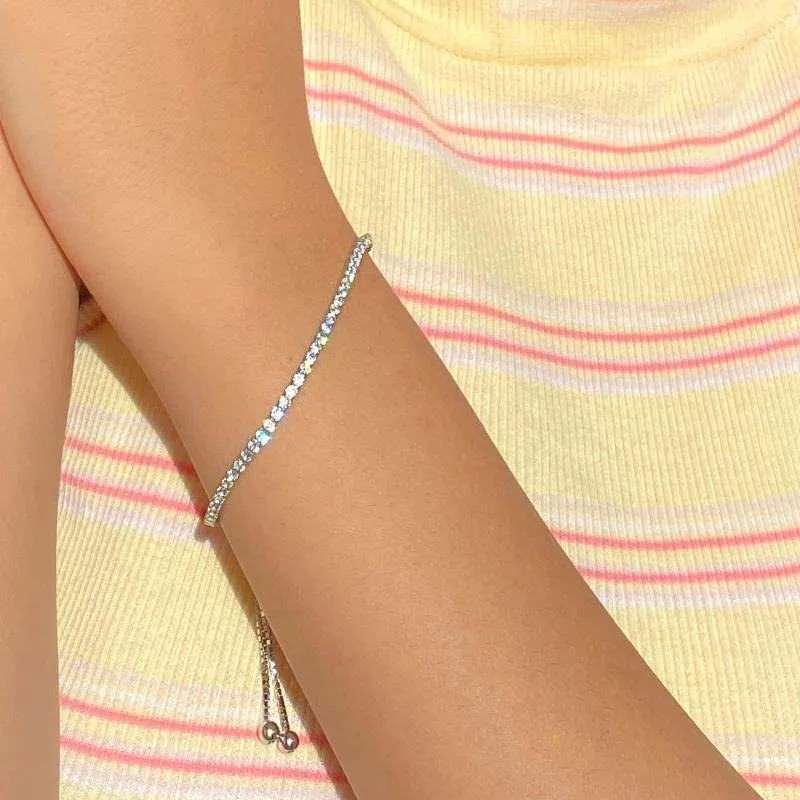 Silver Tennis Bracelet