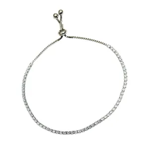 Silver Tennis Bracelet