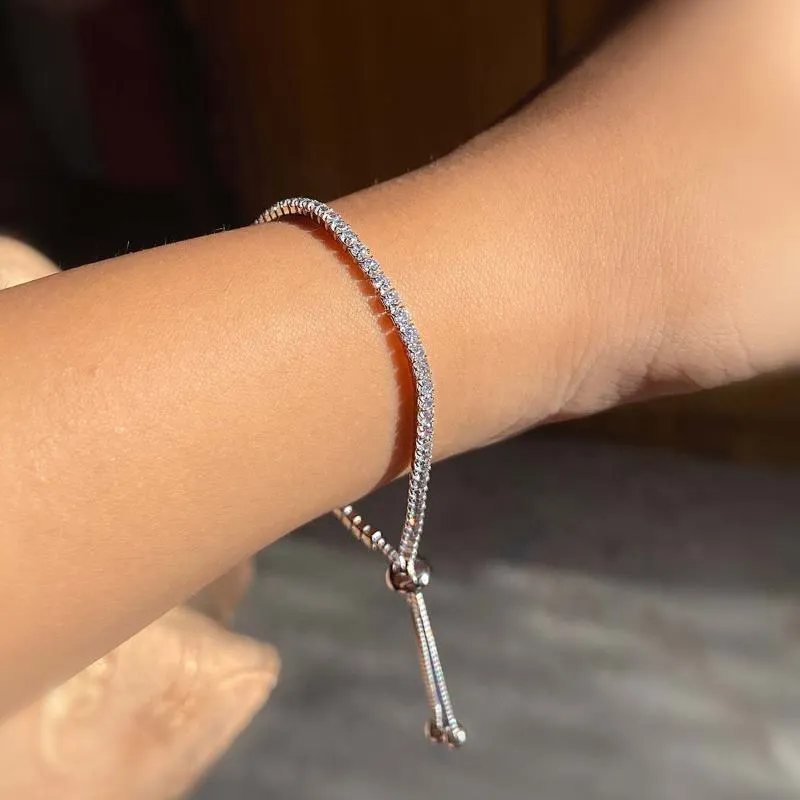 Silver Tennis Bracelet
