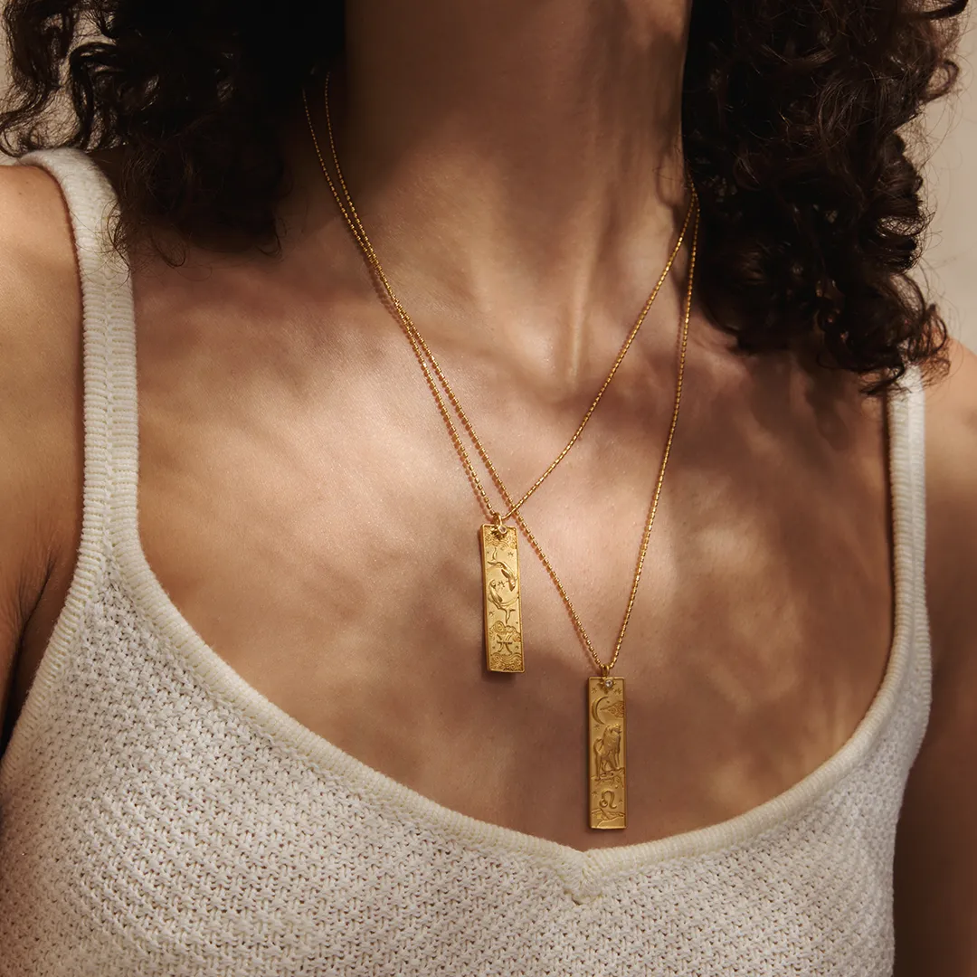 Story of Taurus Zodiac Necklace