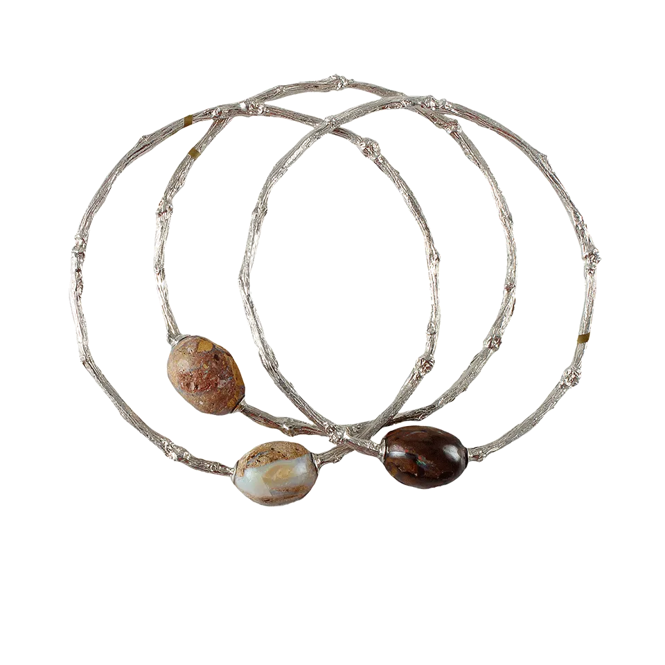 Three-Set Jundah Opal Bangle