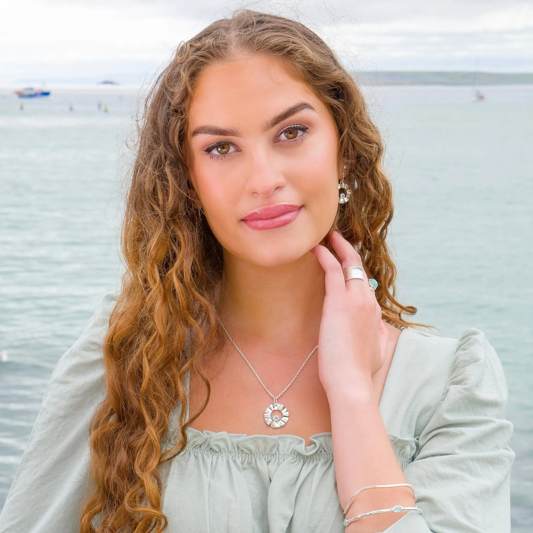 Topaz Cove Pendant