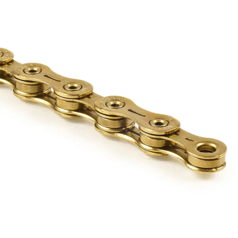 YBN 11sp Ti-Nitride Gold Chain SLA110